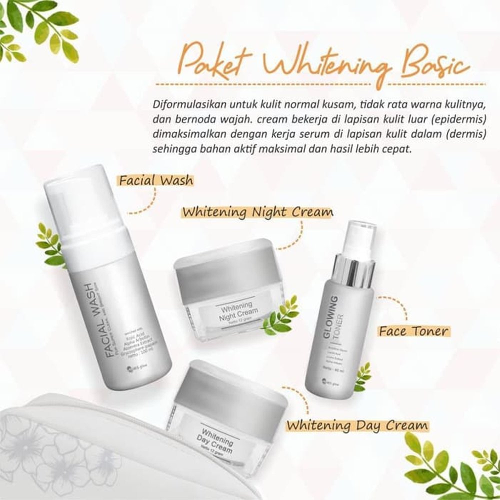 skin care ms glow whitening