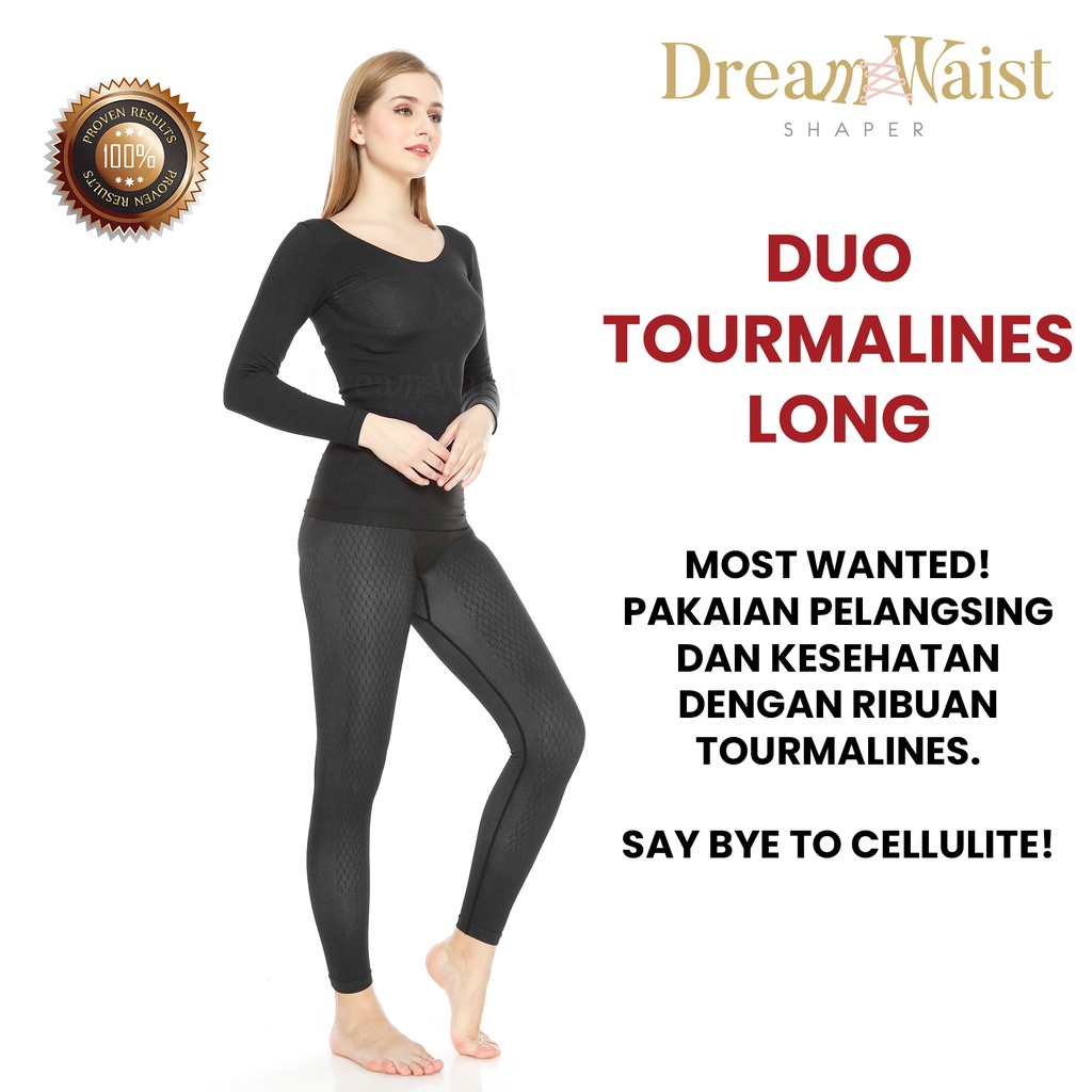 Promo PAKAIAN PELANGSING & KESEHATAN ORIGINAL: DUO Tourmalines SHORT SET  Cicil 0% 3x - Jakarta Barat - Dreamwaist Shaper