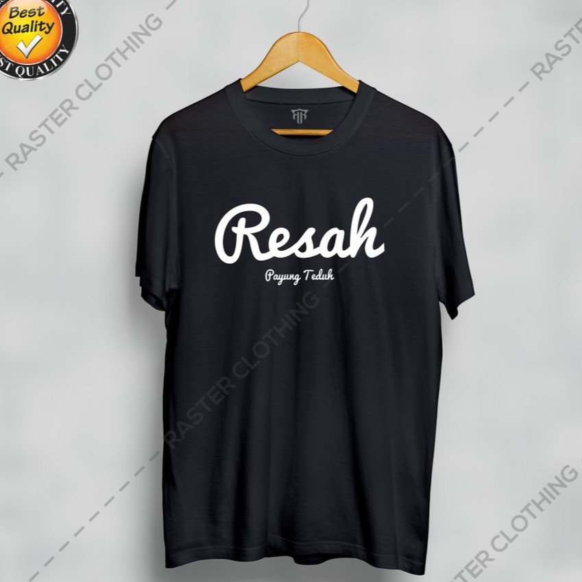 Kaos Distro Musik Resah Payung Teduh Lazada Indonesia