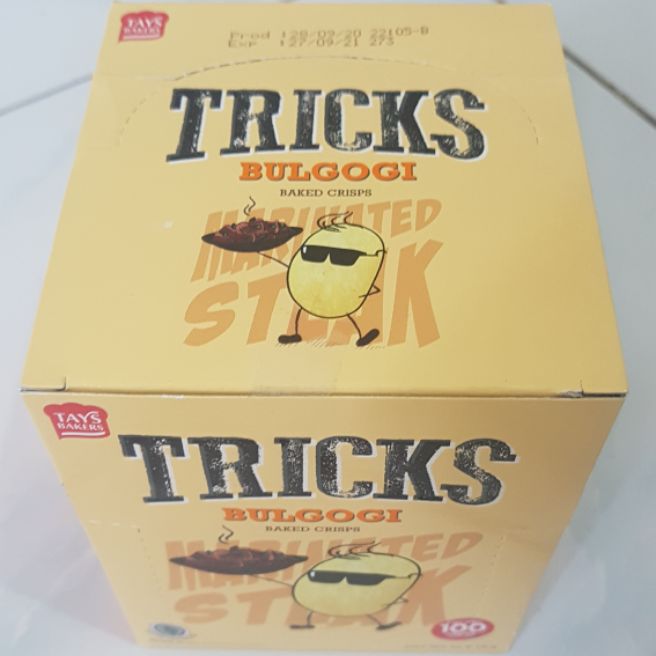 Tricks Baked Crips Rasa Bulgogi 1 box isi 10 sachet | Lazada Indonesia