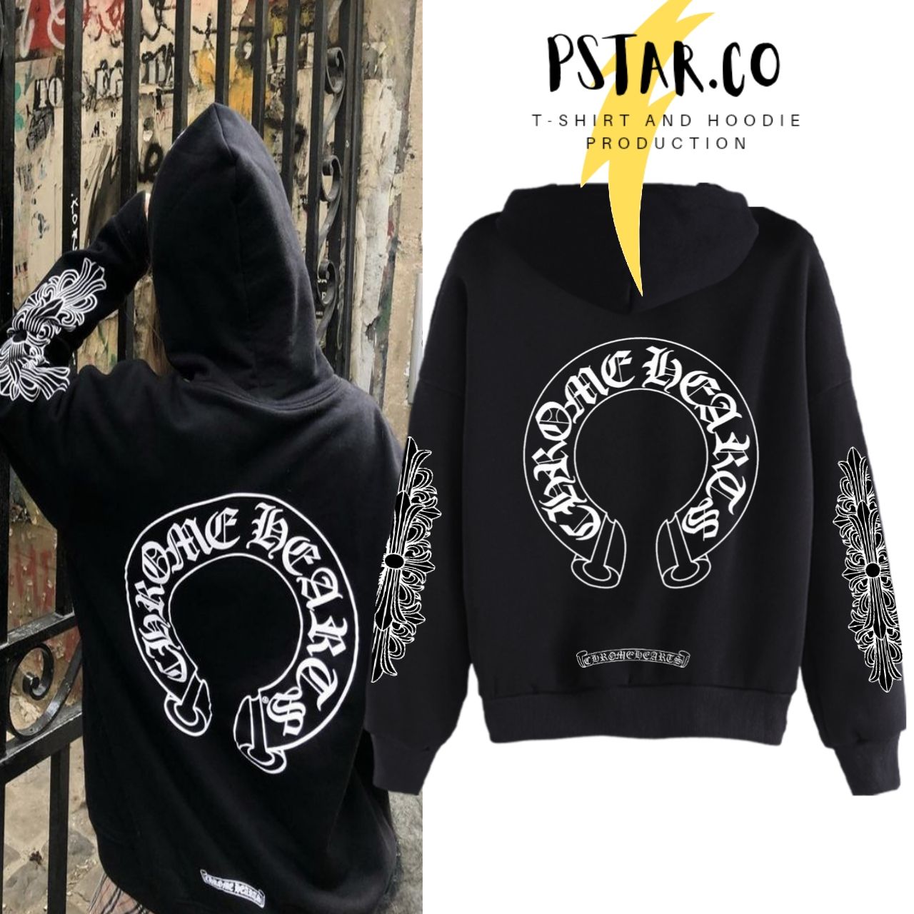 Harga hoodie best sale chrome hearts