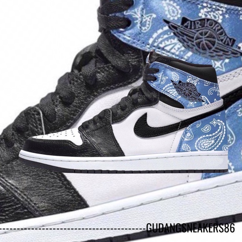 Jual Air Jordan 1 High Blue Terbaru 