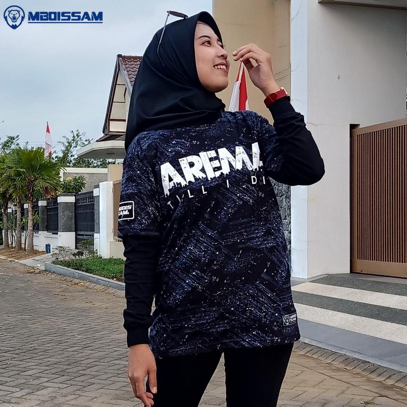 Baju Kaos distro AREMA FC MBOISSAM 03 asli malang bagus terlaris