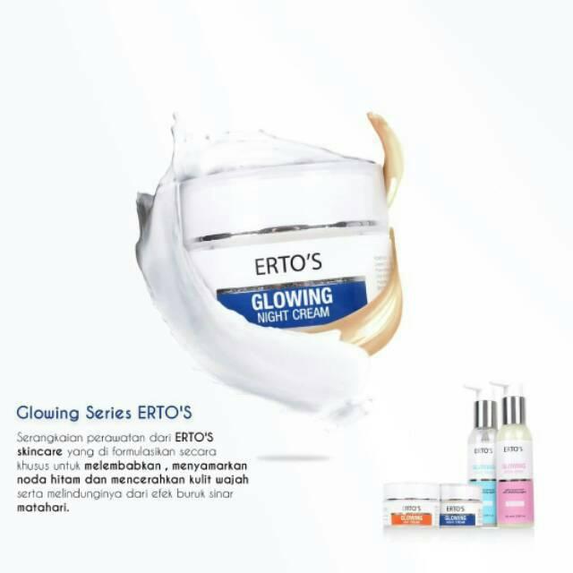 night cream glowing series