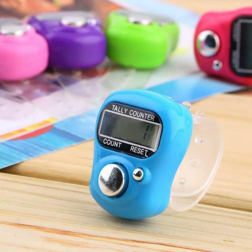 Vinstelle - Alat Hitung Digital Alat Hitung Tasbih Digital Elektronik Finger Counter Mini Jari