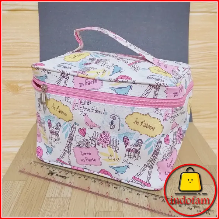 If Tas Kosmetik Putih Tempat Make Up Kotak Makeup Tempat Makeup Kubus Cosmetic Cosmetics Dompet Tas Bag Kosmetik Pouch Monopoly Lazada Indonesia