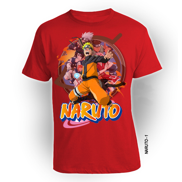 KAOS ANAK GAMBAR NARUTO KUALITAS CETAK 3 DIMENSI / T-SHIRT KIDS NARUTO ...