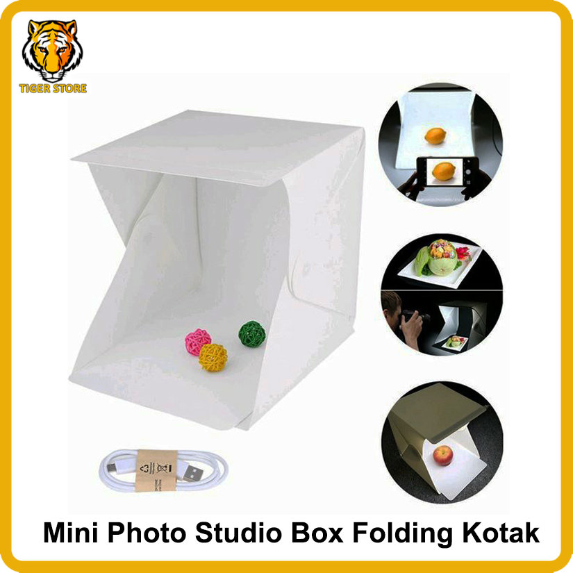 MINI PHOTO STUDIO BOX FOLDING KOTAK Photo Studio Mini / Tempat Foto
