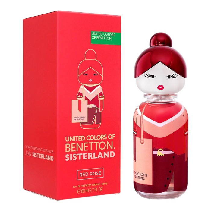 Parfum Benetton Sisterland Red Rose Woman 80 ML | Lazada Indonesia