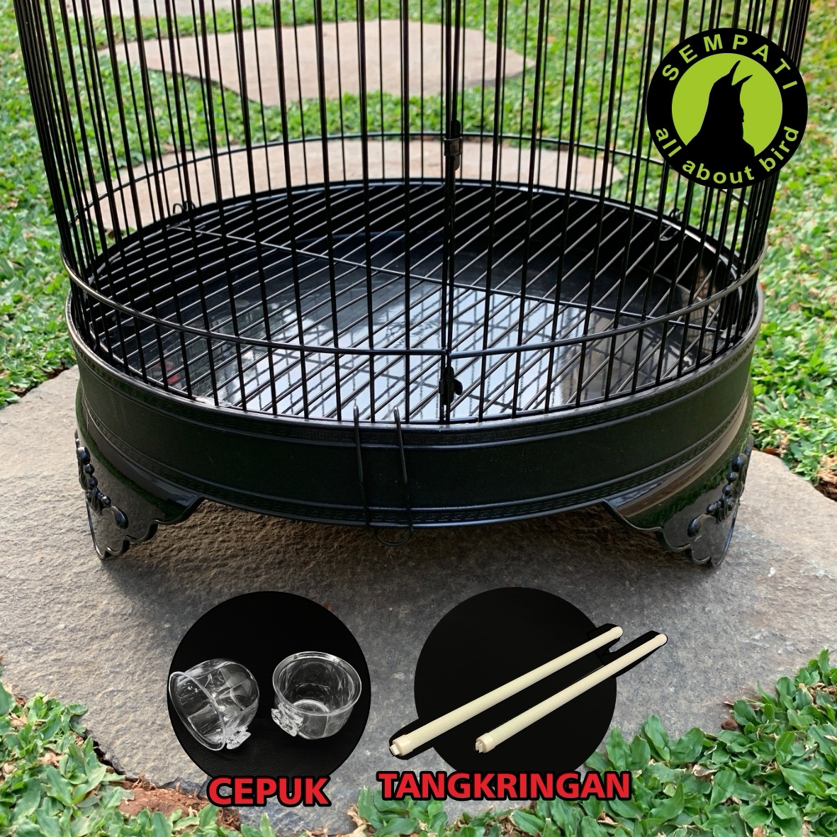 Sangkar Besi Import Kandang Burung Lovebird Parkit Kenari