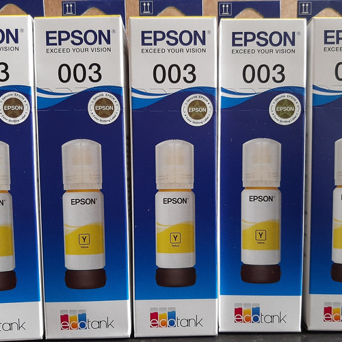 Tinta Epson 003 Yellow 3 Botol For Printer Epson L3110 L3150 Resmi Lazada Indonesia 2004