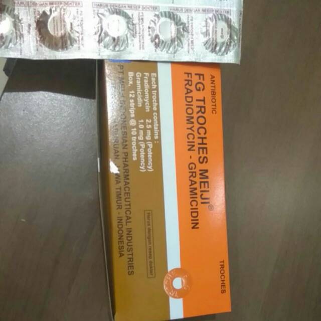 FG troches meiji isi 10 tablet hisap bolong permen batuk
