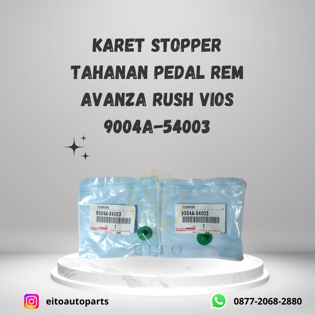 KARET STOPPER TAHANAN PEDAL REM AVANZA RUSH VIOS 9004A-54003 | Lazada ...