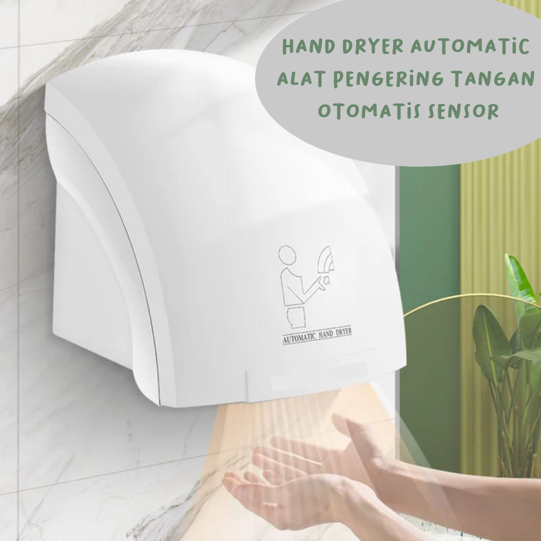 HAND DRYER AUTOMATIC ALAT PENGERING TANGAN OTOMATIS SENSOR Lazada
