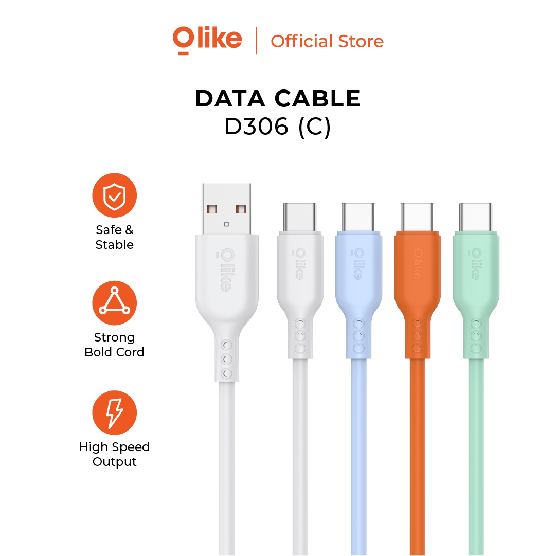 OLIKE D306M Kabel Micro USB OLIKE D306C Kabel Data Type C OLIKE