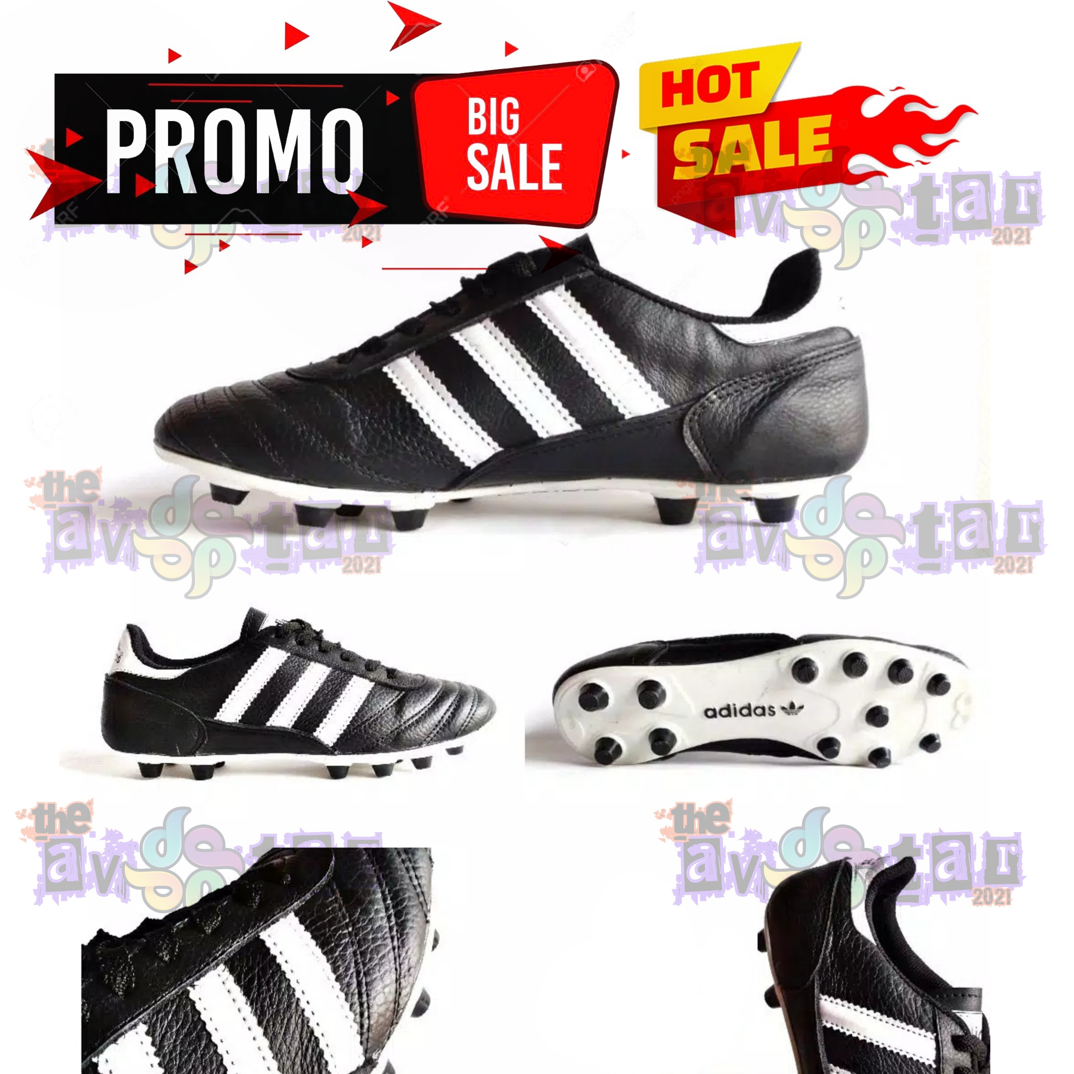sepatu bola adidas kulit ASLI | Lazada 
