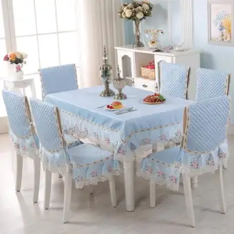 Water Lotus Chair Cover Dining Chair Cover Household European