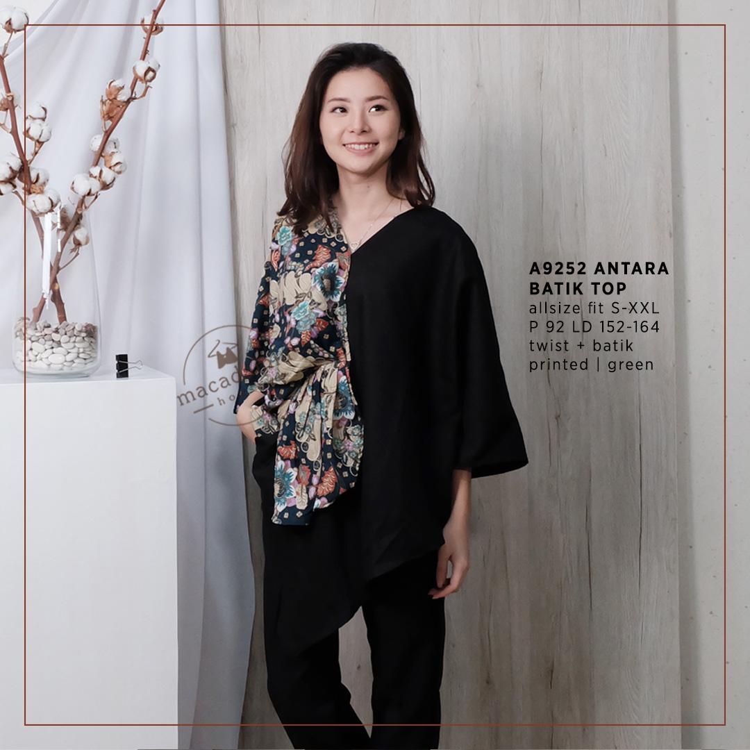 MACADAMIA HOUSE - A9252 ANTARA BATIK TOP - ATASAN BLOUSE BATIK WANITA