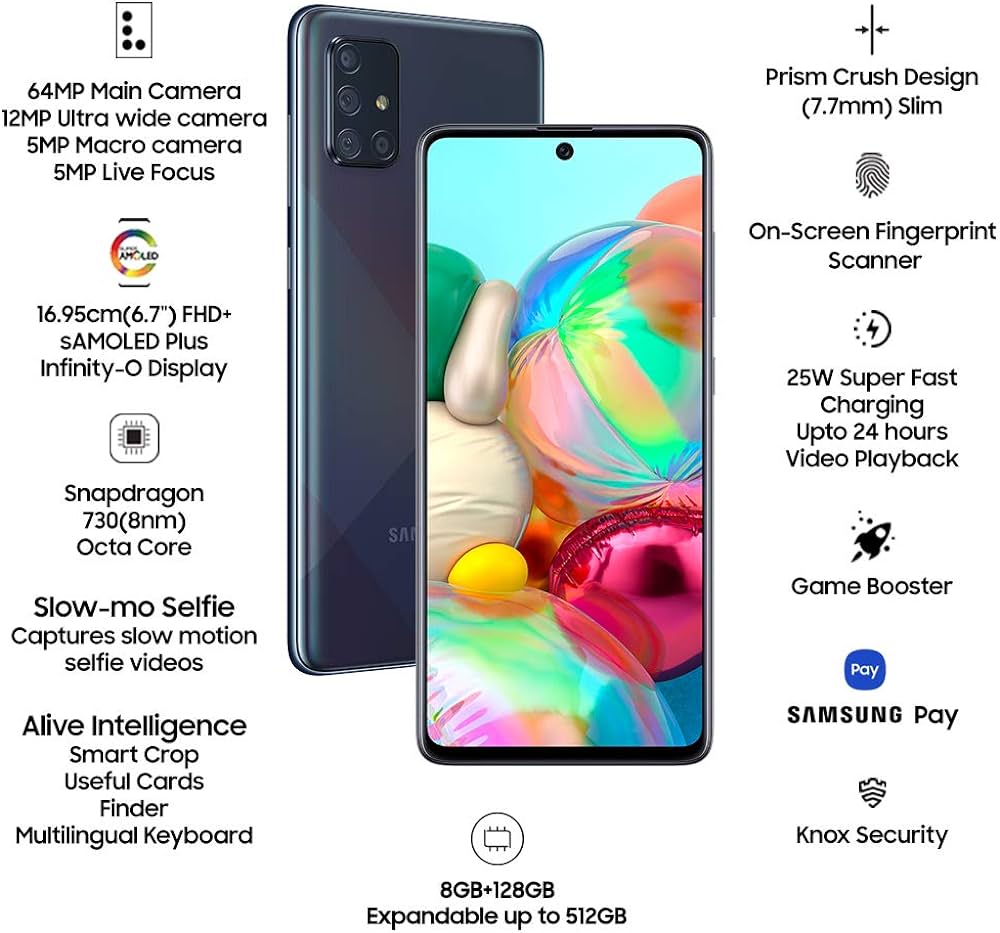 A71 Specs Galaxy A71 Sm Spesifikasi Samsung Samsung A71 6gb Ram