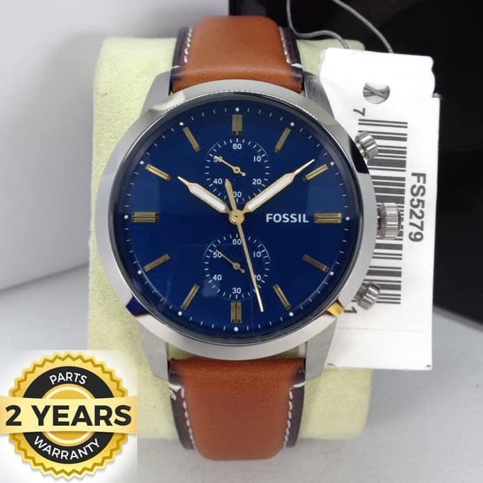 BAYAR DI TEMPAT Fossil Fs5279 Silver 