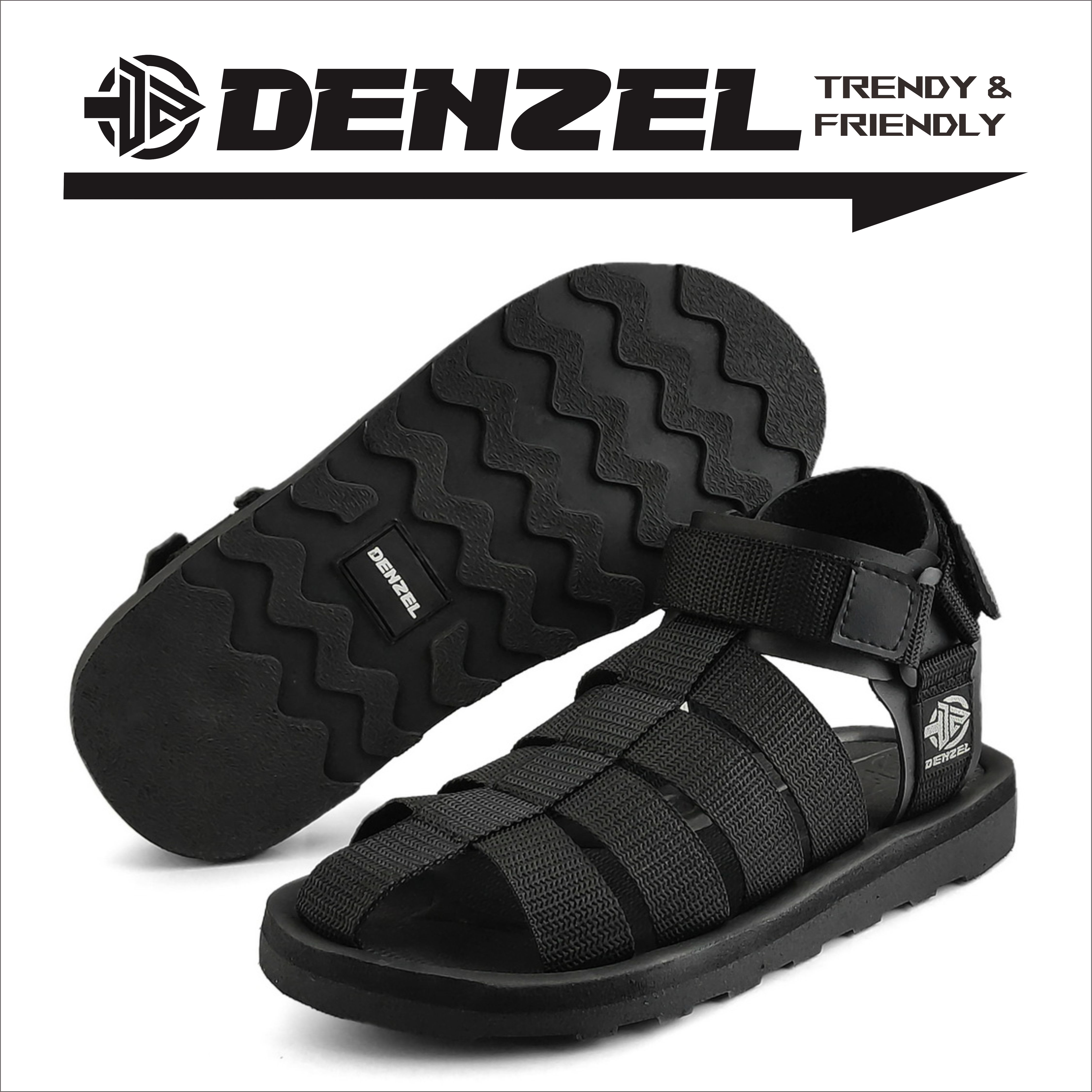 DENZEL DZ 024 Sandal Gunung Pria Sandal Hiking Pria Sandal Pria Sandal Casual Pria