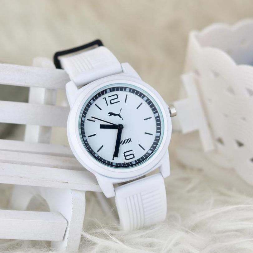 NEW, JAM TANGAN WANITA ,PUMA ,STRAP RUBBER,FASHION WANITA