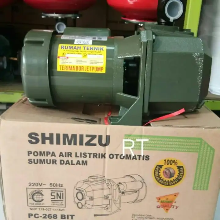 Pompa Air Shimizu Pc 268 Bit Tanpa Tabung Lazada Indonesia