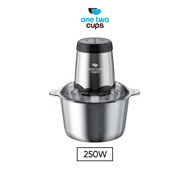 One Two Cups Food Processor Penggiling Daging Meat Chopper 2L 250W
