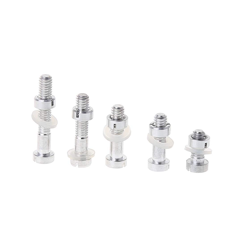 Vinyl Record Player Screw,M2.5 Bolt Nut Washers Set Turntable Headshell Cartridge Stylus Mounting