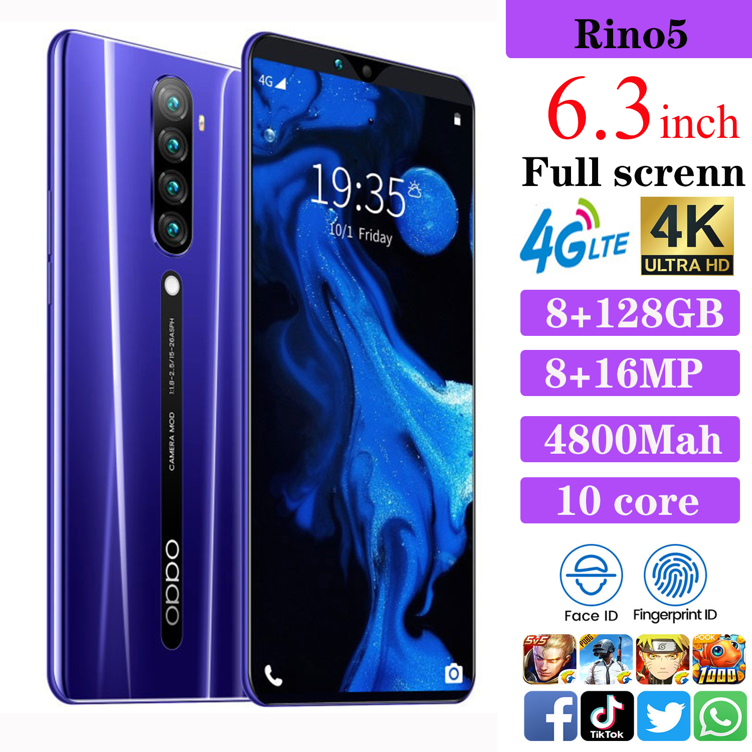 Jual Rino 5 Pro 8gb Terbaru Lazada Co Id