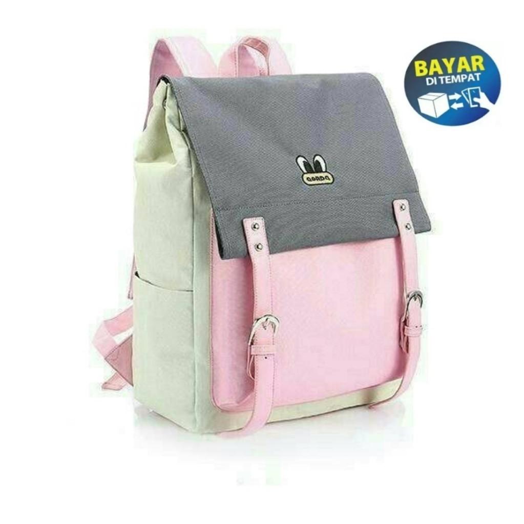 Z&A_29 TAS RANSEL WANITA ANAK SEKOLAH BACKPACK DUCK