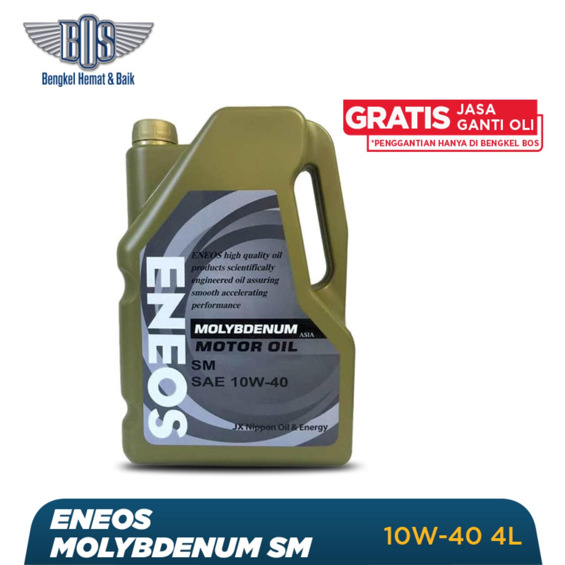 Oli Mobil ENEOS Molybdenum SM - 10W-40 - GALON - Gratis Jasa Ganti Oli dan Check Up Kendaraan