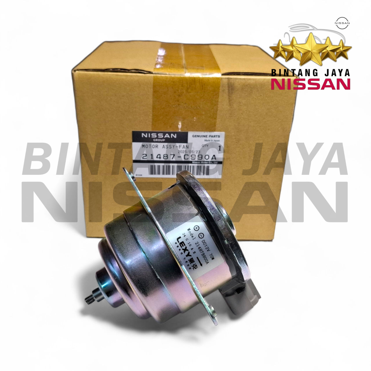 Motor Fan Radiator Nissan Serena C24 C26 Xtrail T30 Original 