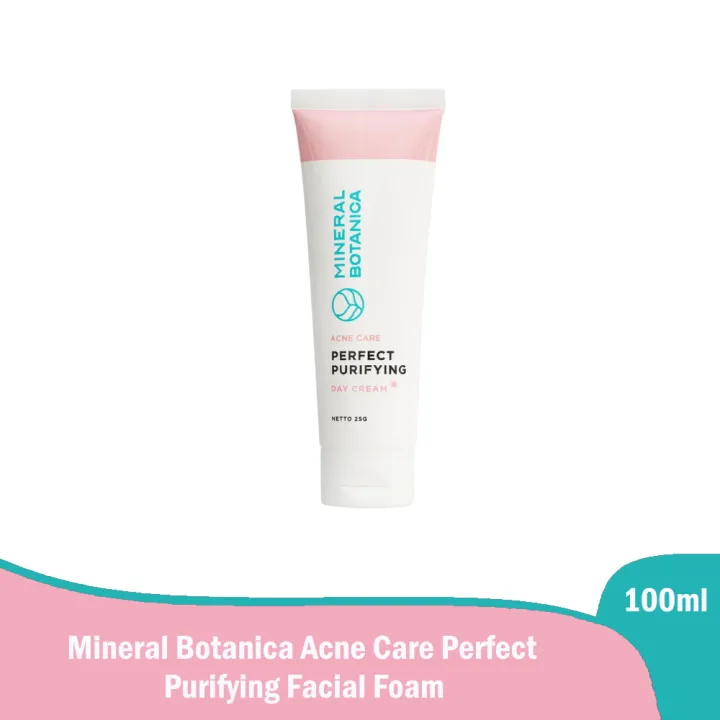 mineral botanica acne care perfect purifying facial foam