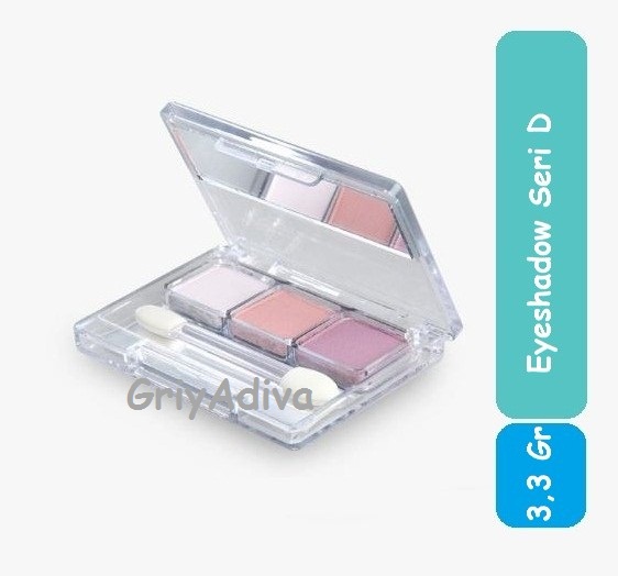 Eyeshadow Wardah 3 In 1 Seri D