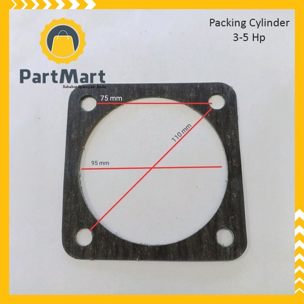 Packing Cylinder Kompresor Angin 3-5 Hp | Lazada Indonesia