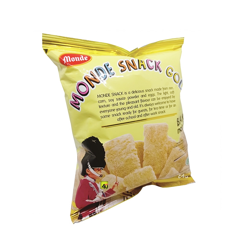 Monde Snack GOLD - Cemilan Ekstrudat Renyah - Kemasan KECIL 30gr ...