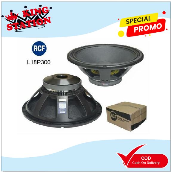 Speaker Woofer RCF L18P300 L18 P300 L 18 P300 18 inch GRADE A