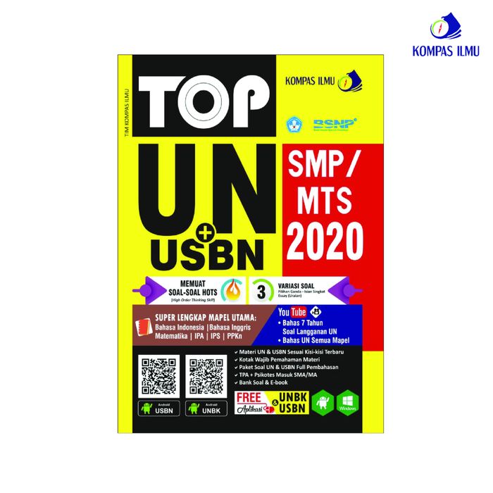 Promo Eksklusif Buku Top Un Usbn Smp Mts 2020 Kompas Ilmu Limited Lazada Indonesia