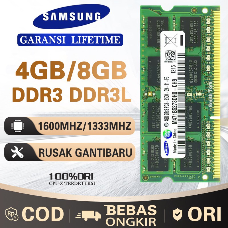 Ddr3l Ddr3 Ram 4gb 800mhz Jual SAMSUNG Notebook Ram DDR2 2GB 4GB