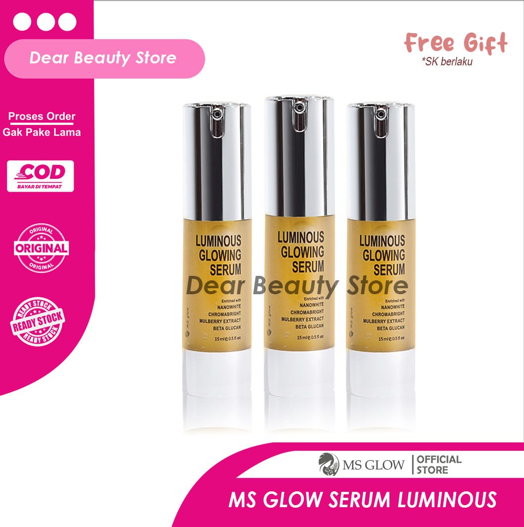 Ms Glow Serum Luminous Original Ms Glow Serum Glowing Serum Ms Glow