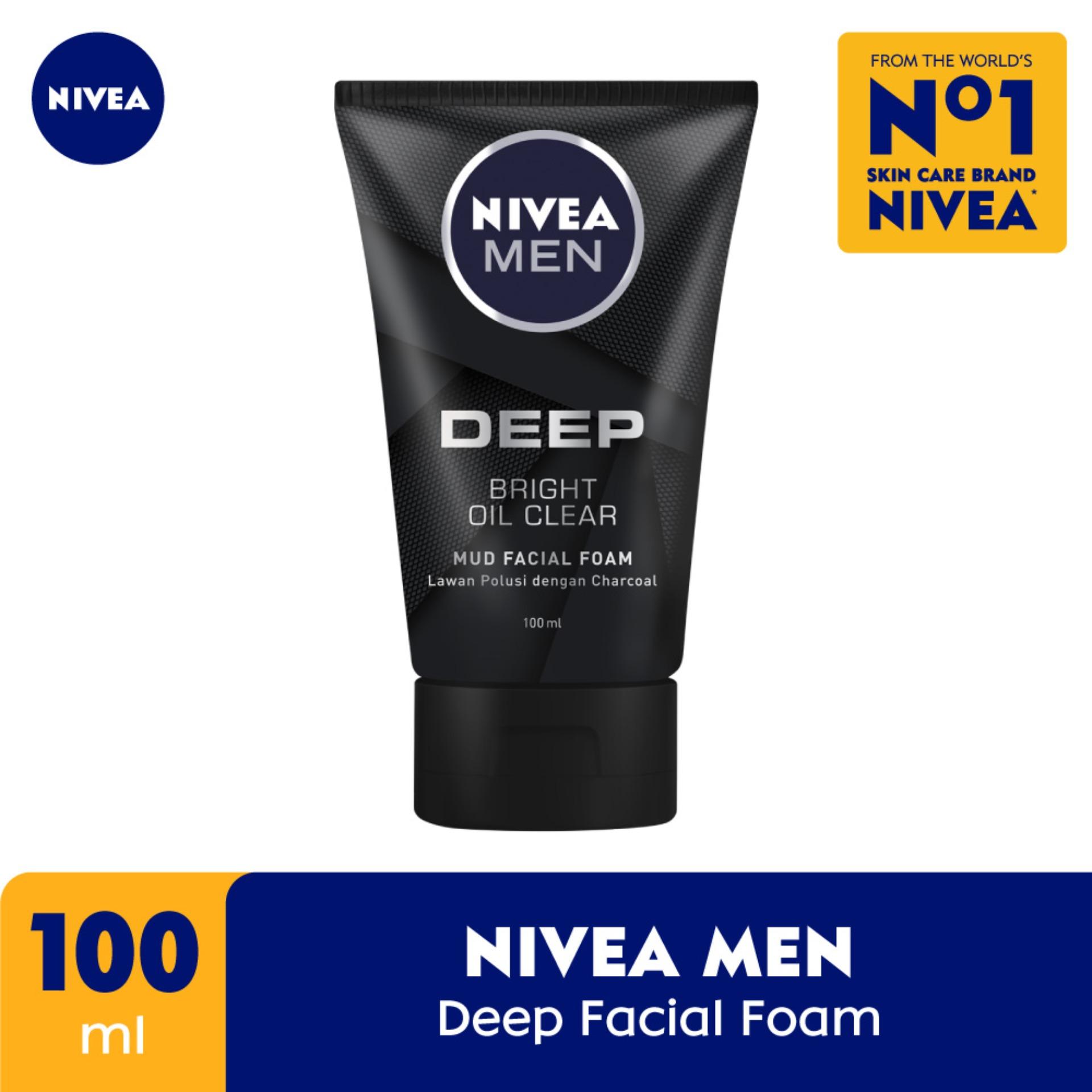 nivea men deep liquid facial foam