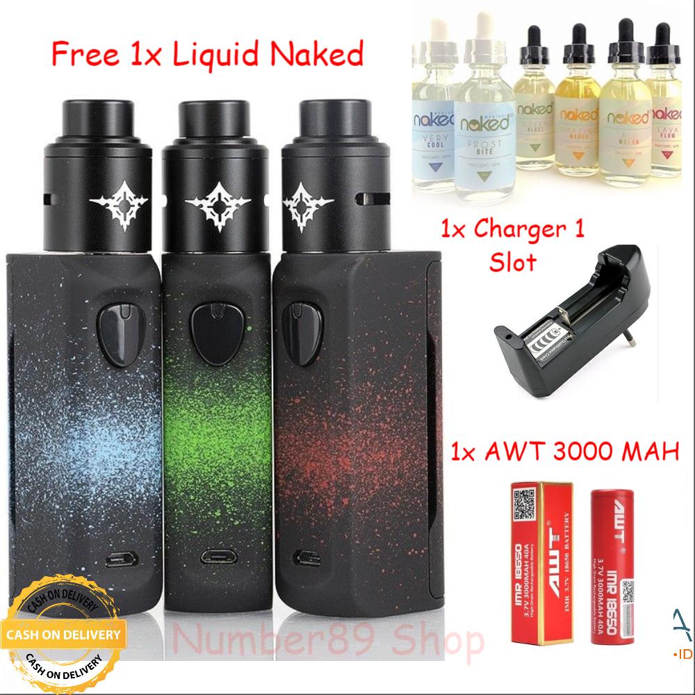 PAKET NGEBUL MANTO MINI KIT 90 W MOD STARTER KIT VAPOR // VAPE RINCOE MANTO MINI RDA 90W VAPE FREE 1X NAKED + 1X CHARGER 1 SLOT + 1X BATEREI AWT 3000MAH PAKET NGEBUL MANTO MINI KIT 90 W MOD STARTER KIT VAPOR // VAPE RINCOE MANTO MINI RDA 90W VAPE FREE 1X NAKED + 1X CHARGER 1 SLOT + 1X BATEREI AWT 3000MAH