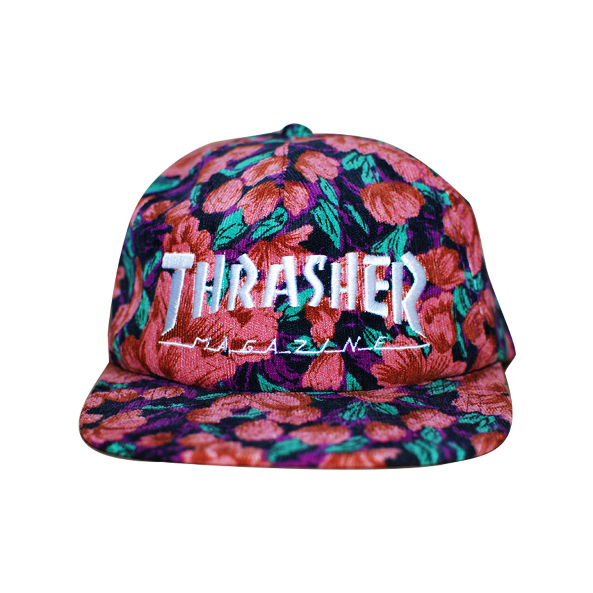 Topi Snapback Thrasher Mag Logo Pink 
