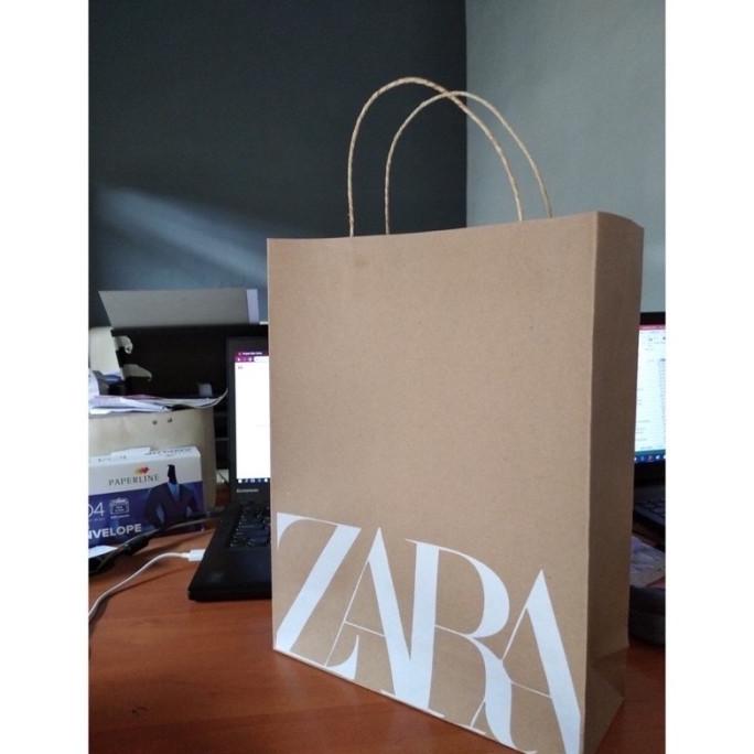 PAPERBAG ZARA PAPER BAG ZARA Lazada Indonesia