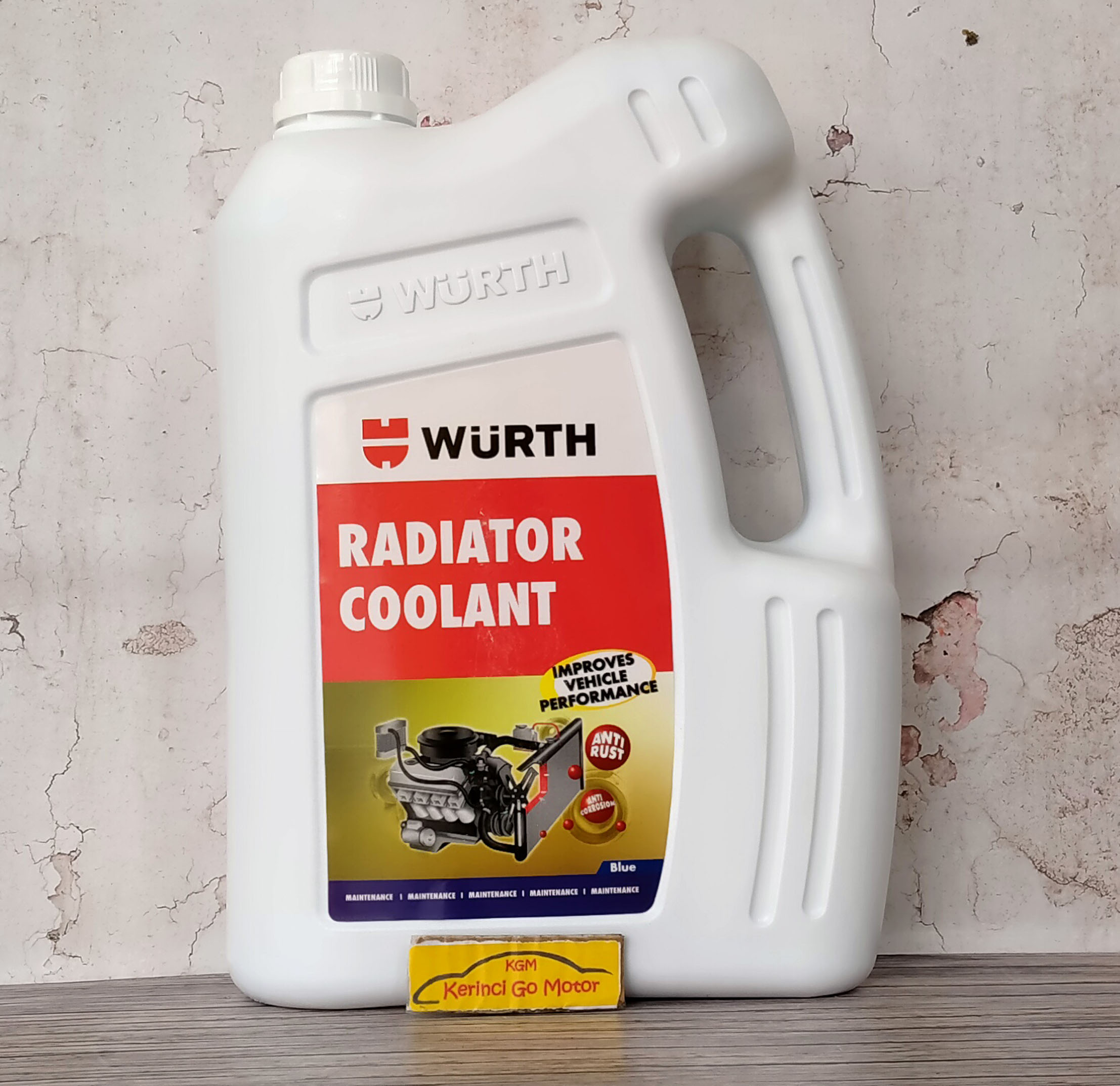 WURTH RADIATOR COOLANT BIRU 5L AIR RADIATOR WURTH BIRU 5L Lazada
