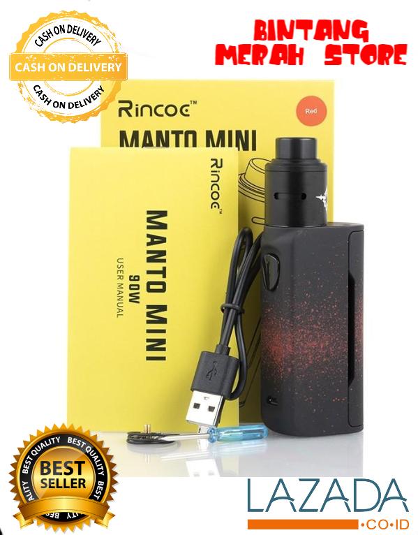 RINCOE MANTO MINI KIT MOD STARTER KIT VAPOR // VAPE RINCOE MANTO MINI RDA 90W VAPE RINCOE MANTO MINI KIT MOD STARTER KIT VAPOR // VAPE RINCOE MANTO MINI RDA 90W VAPE