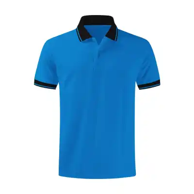 Kaos Kerah Polo shirt Kombinasi List / M-L-XL-XXL