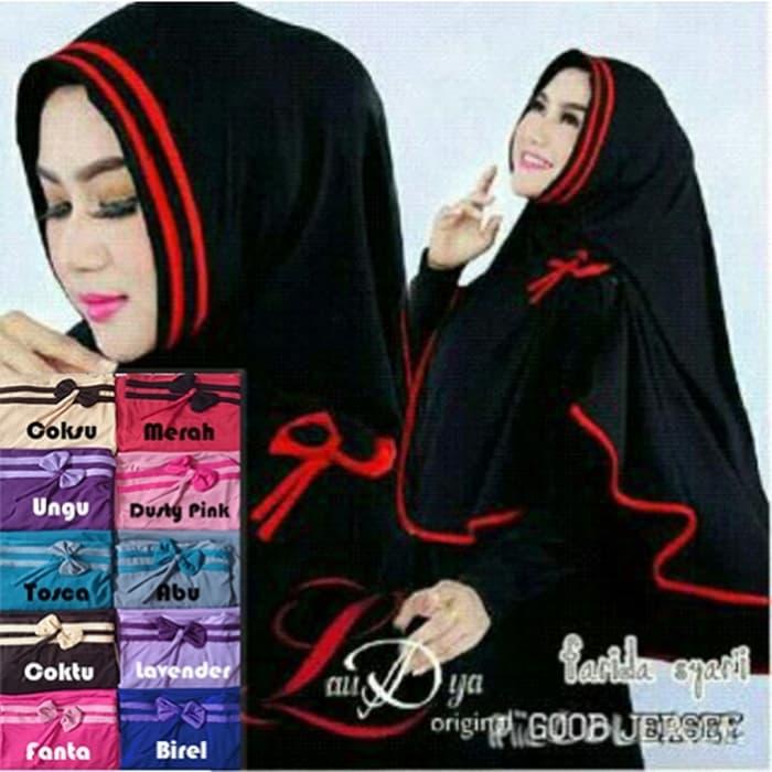Hijab/jilbab Khimar Syari Farida................ / Dza Laris Fashion By Dza Laris Fashion