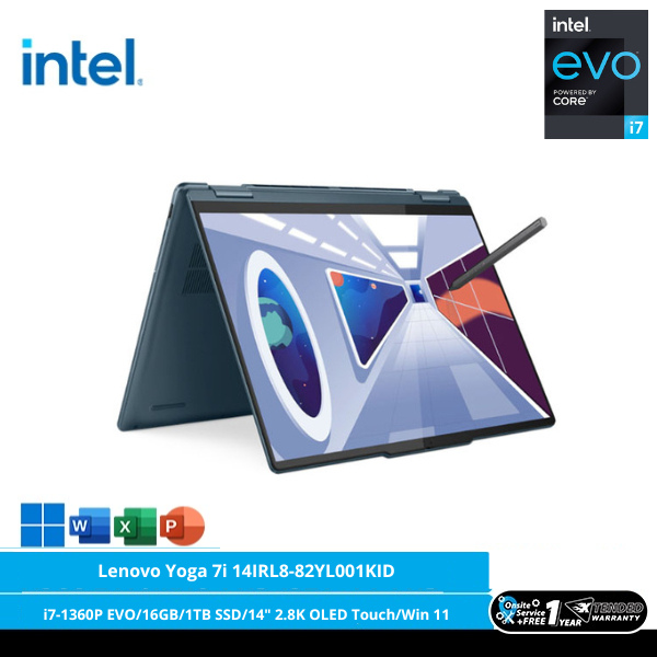 Lenovo Yoga 7i 14IRL8-82YL001KID [Intel Core i7-1360P EVO/16GB/1TB